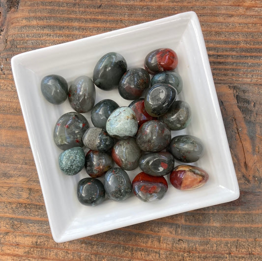 5-10g African Bloodstone $3 Tumble