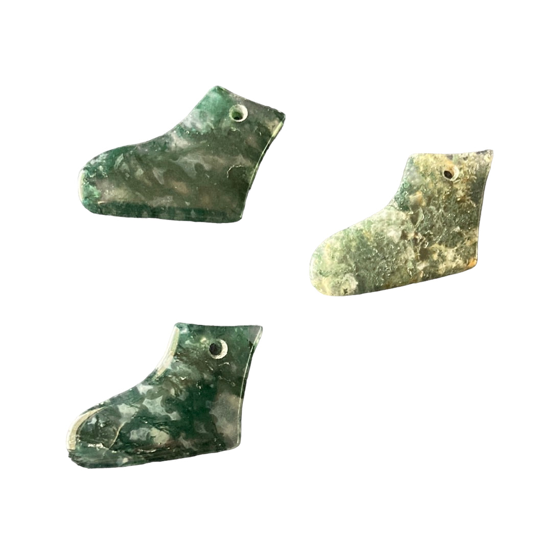 Moss Agate Bootie