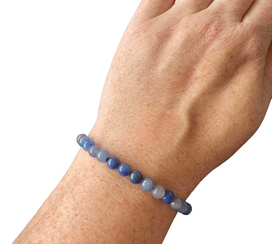 6mm Blue Aventurine Bracelet