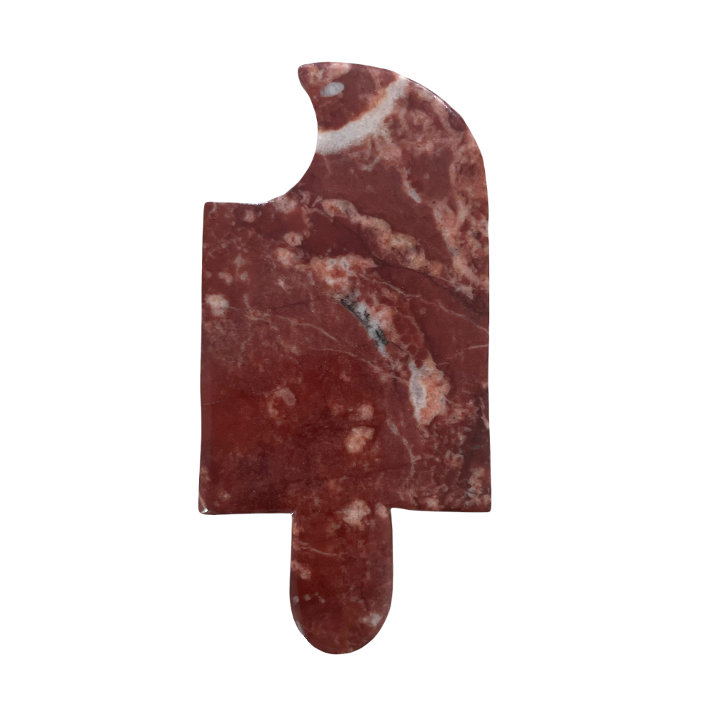 Red Jasper Ice Cream Carving