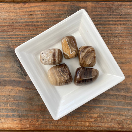 30-40g Chocolate Calcite $11 Tumble