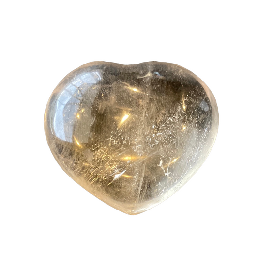 50g Clear Quartz Heart