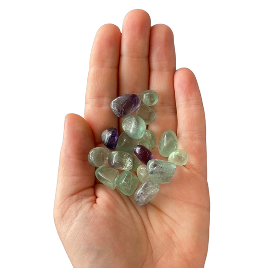 60g Fluorite Bag of pebbles