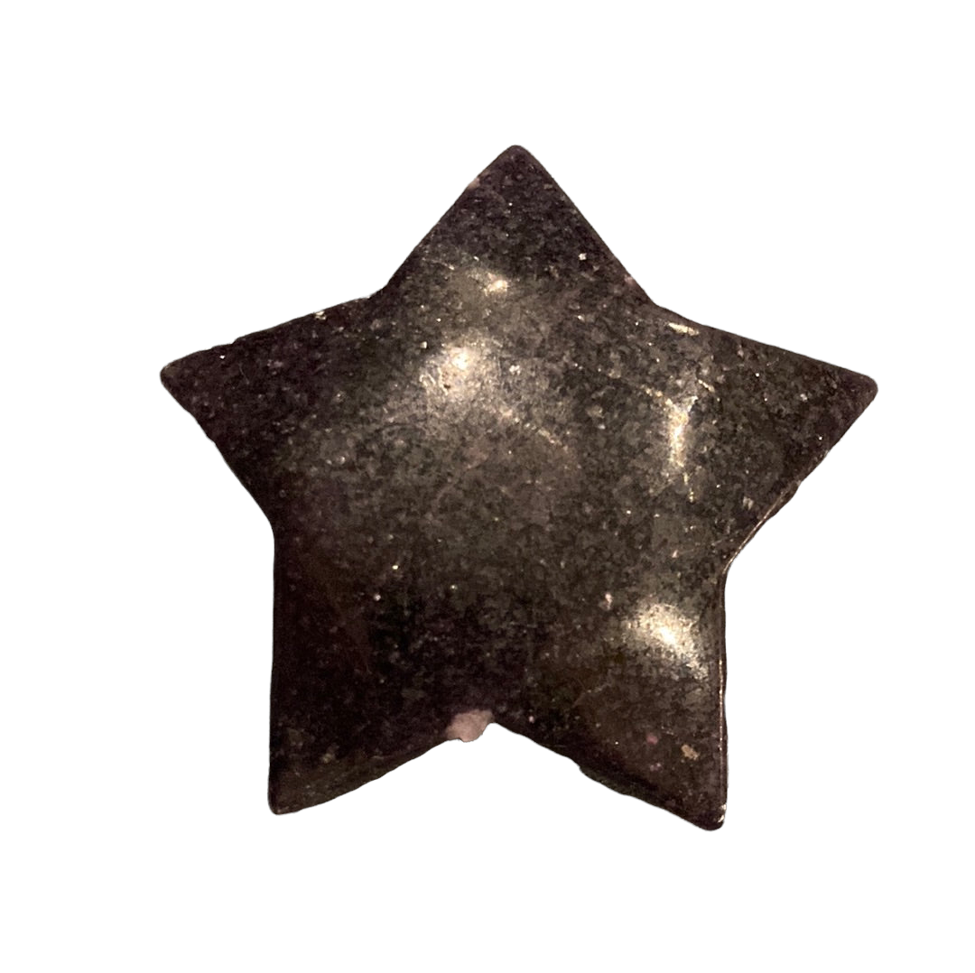 68g Lepidolite Star