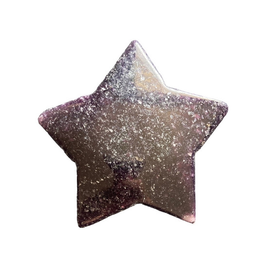 68g Lepidolite Star