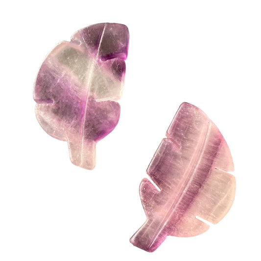 Watermelon Fluorite Leaf