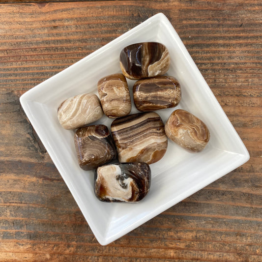 25-30g Chocolate Calcite $9 Tumble