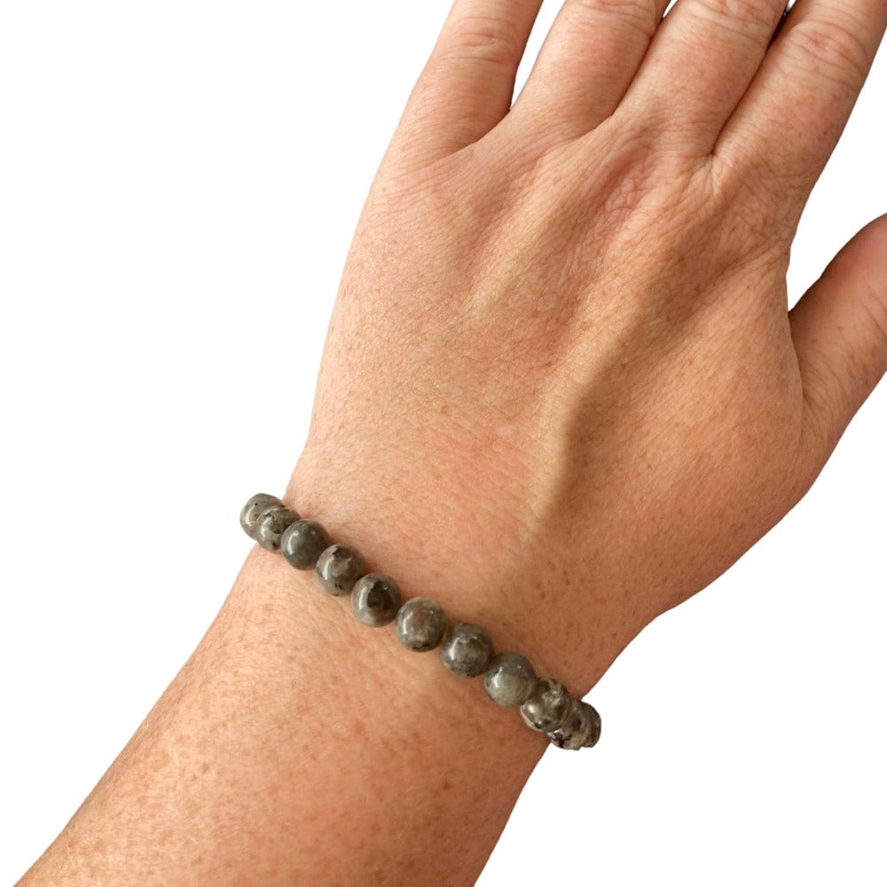 Yooperlite 8mm stretch bracelet