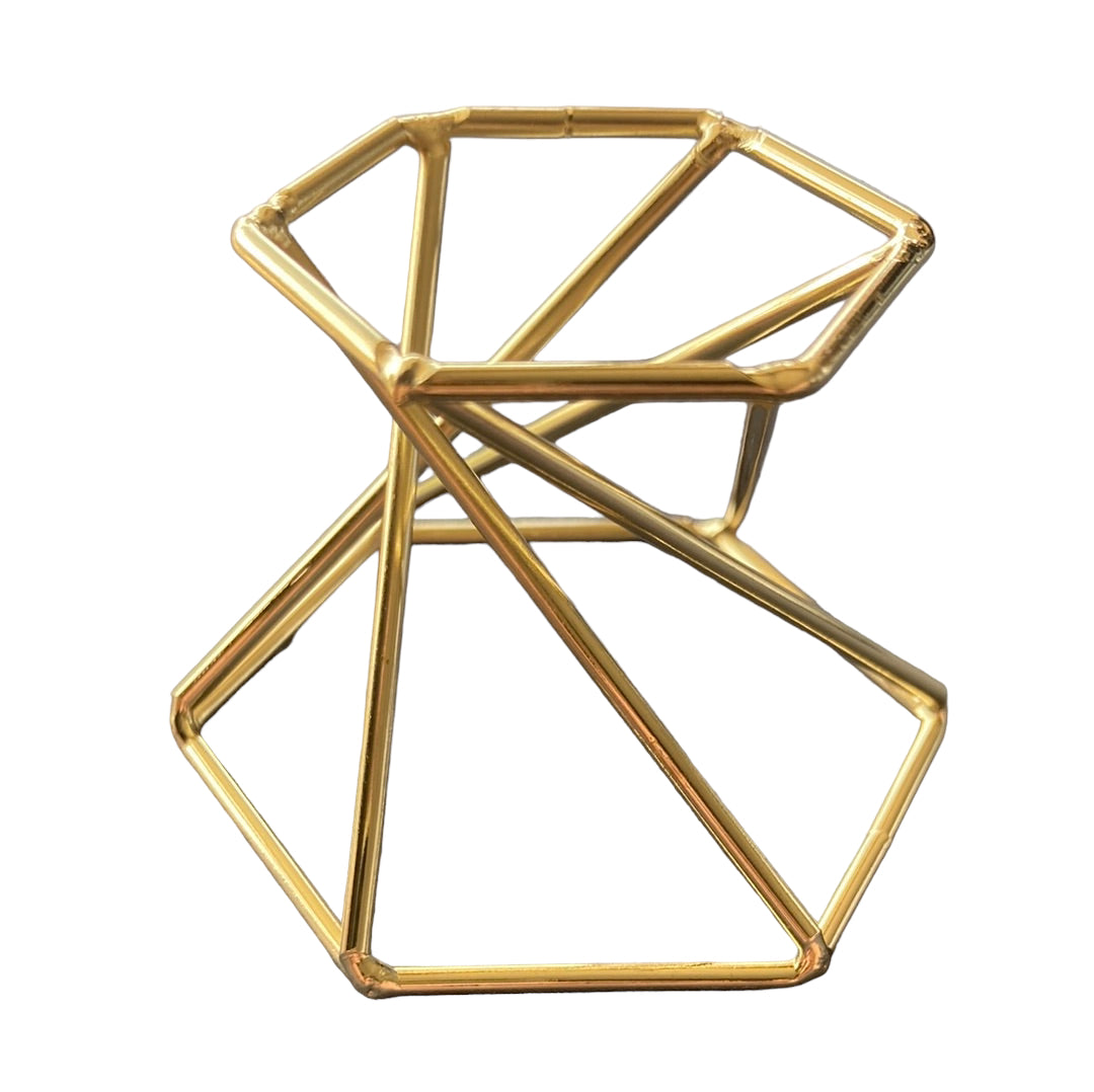 Gold Wire Sphere Stand