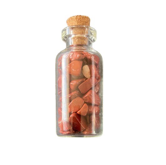 Red Jasper 40mm Wish Bottle