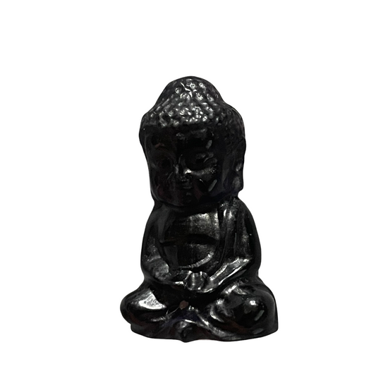 Fluorite Buddha Carving