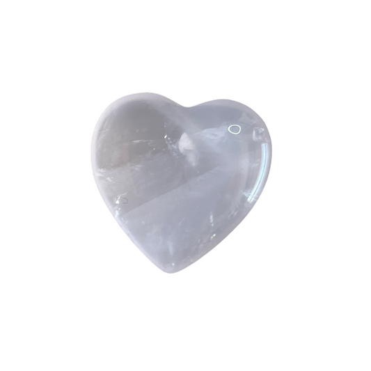 20mm Clear Quartz Heart