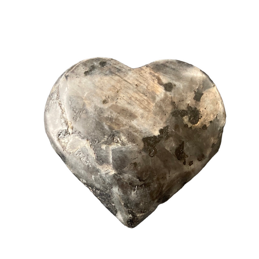 84g Larvikite Heart