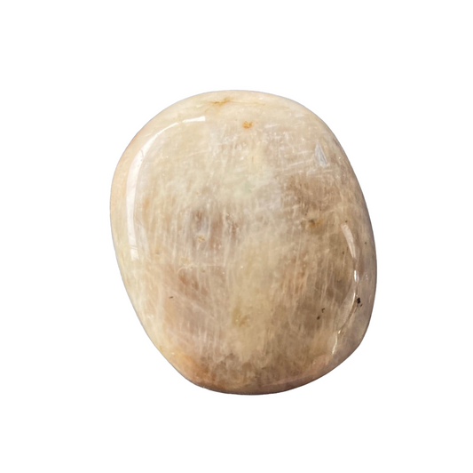 45g White Moonstone Palm Stone