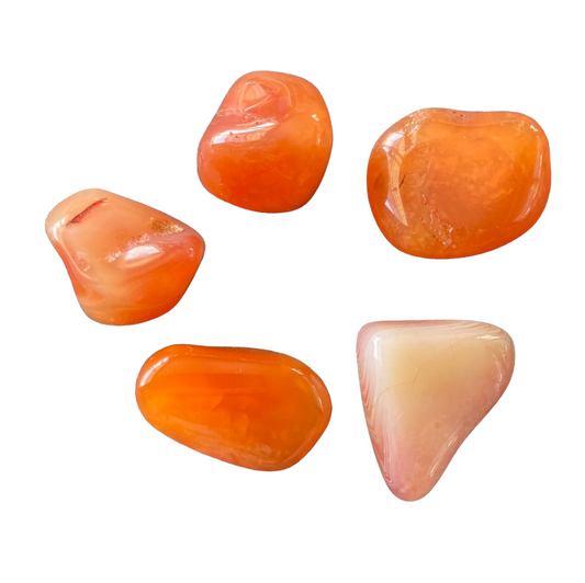 5-10g Apricot Agate Tumble