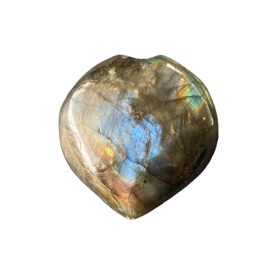 44g Labradorite Heart