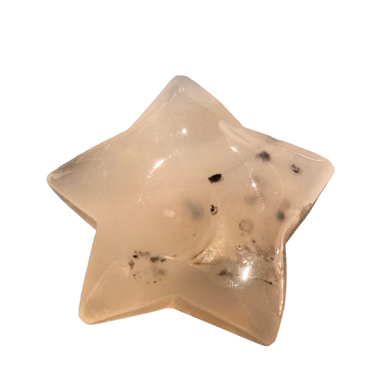 45g Flower Agate Star