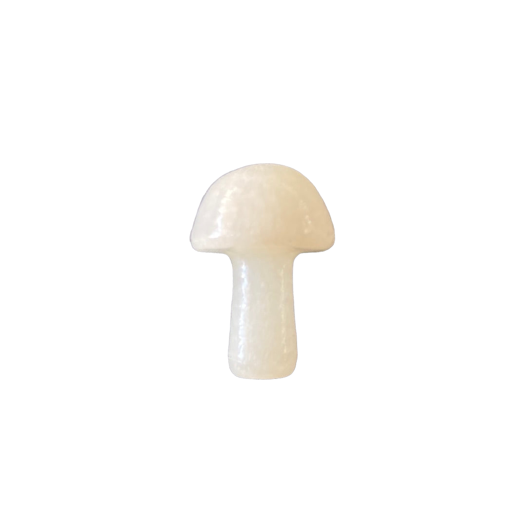 20mm White Jade Mushroom