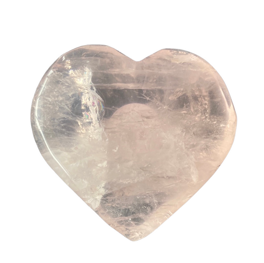 56g Rose Quartz Heart