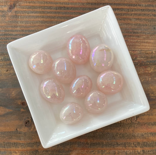 15-20g Aura Rose Quartz $7 Tumble