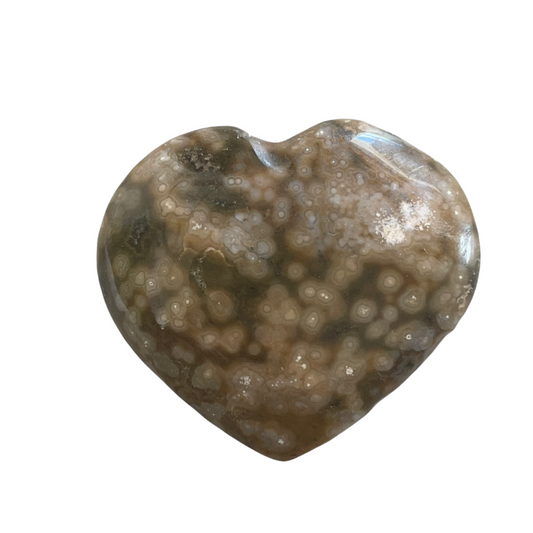 Medium Ocean Jasper Hearts