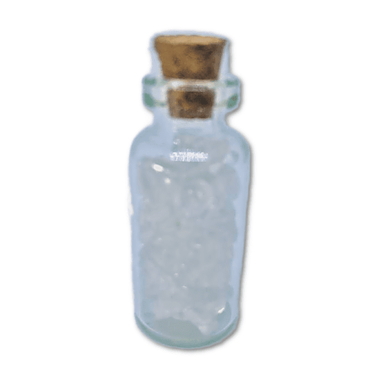 Clear Quartz 40mm wish bottle