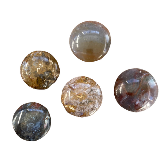 25mm Ocean Jasper Button