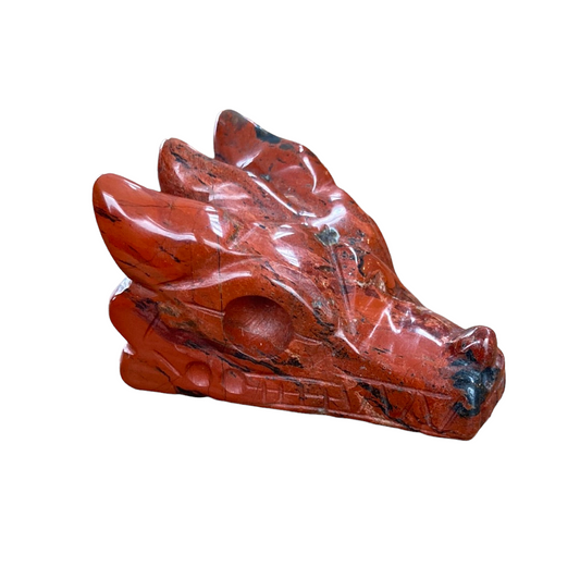 73g Red Jasper Dragon Head