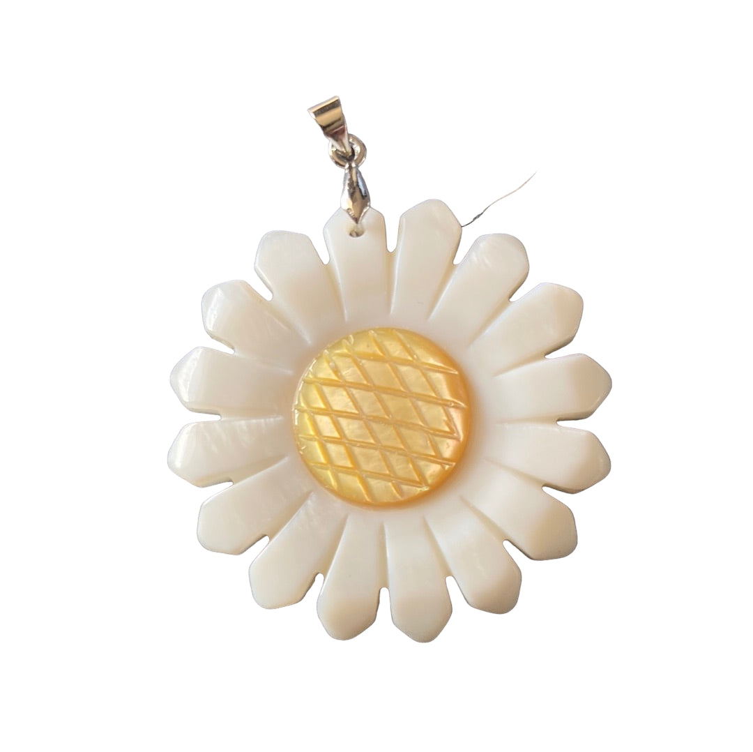 Shell Flower Pendant