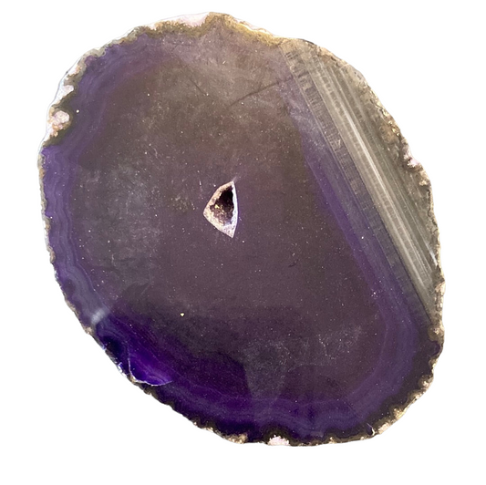 $11 Purple Dyed Agate Slice