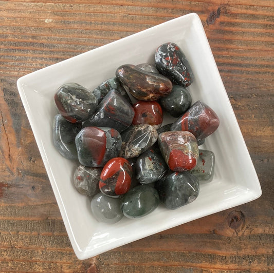 10-15g African Bloodstone $4 Tumble