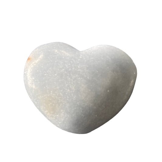 37g Angelite Heart