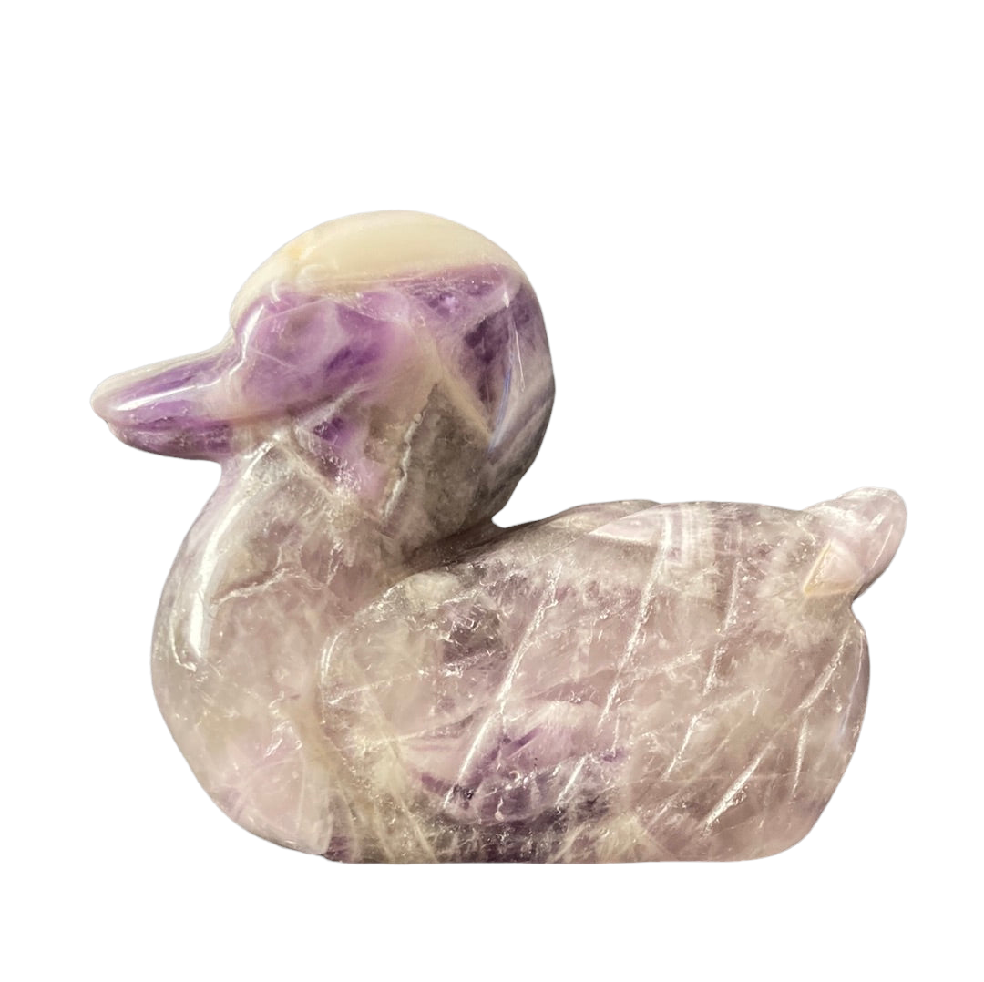 Amethyst Duck-amethyst-crystal-nz