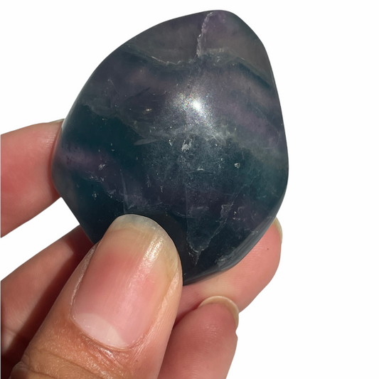 Fluorite tumble