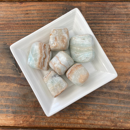 40-50g Caribbean Calcite $13 Tumble