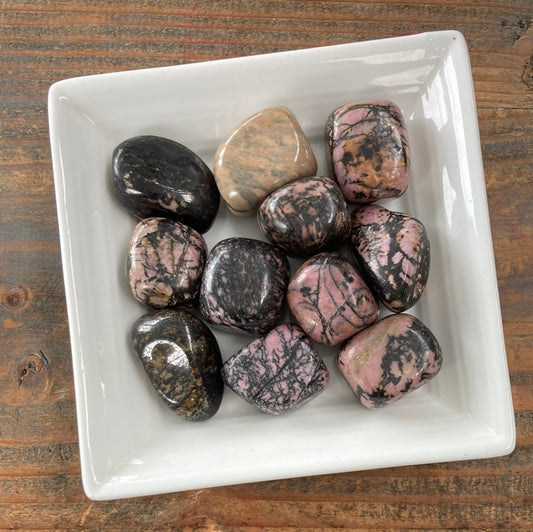 20-25g Rhodonite Tumble