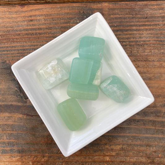 25-30g Pistachio Calcite $9 Tumble