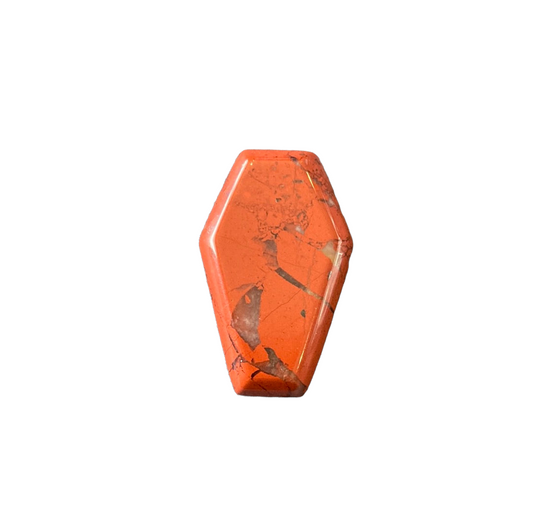 Red Jasper Coffin