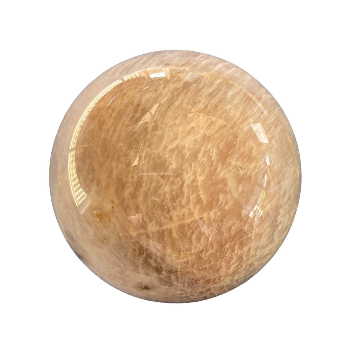 50mm White Moonstone Sphere
