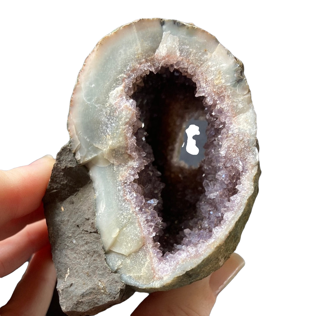 503g Amethyst Geode-amethyst-crystal-nz