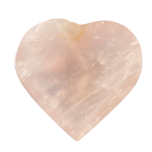 279g Rose Quartz Heart Bowl