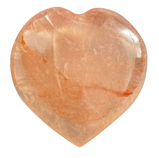 169g Fire Quartz Heart